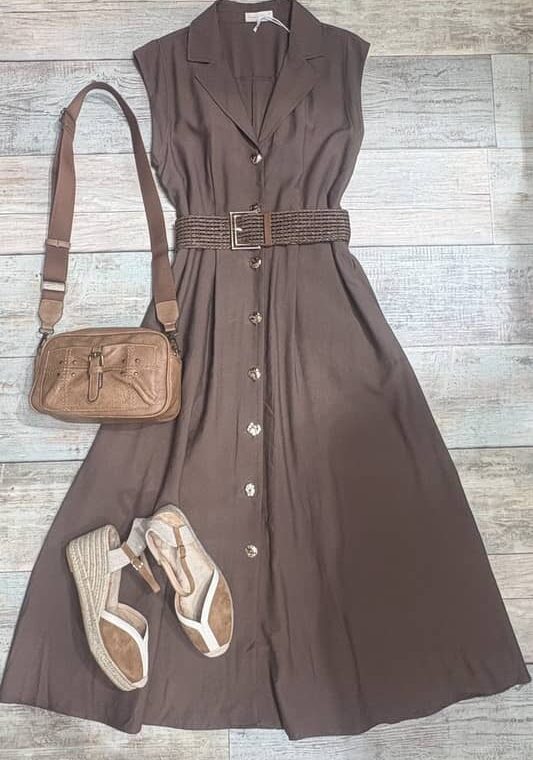 VESTIDO SAFARI